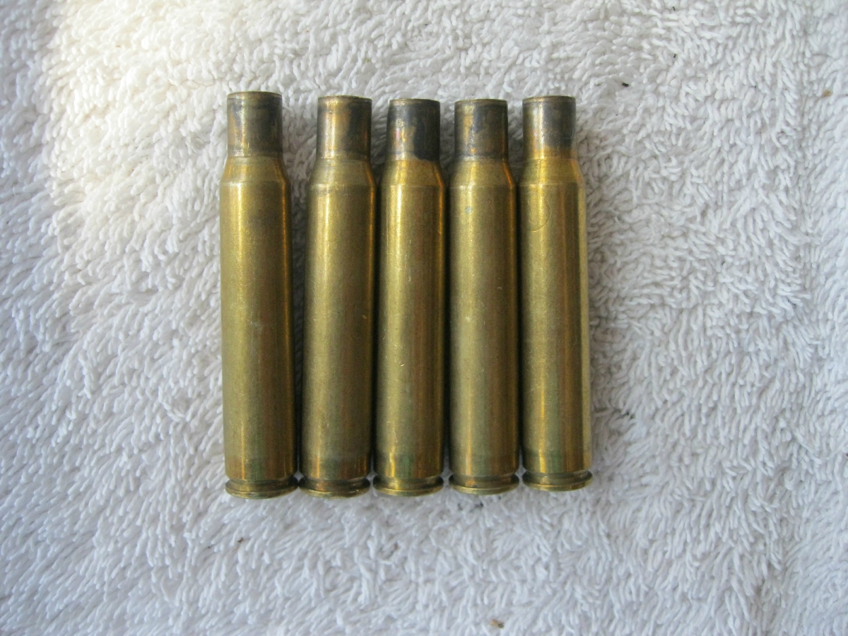 Springfield Winchester Once Fired Brass Cartridge Cases Count