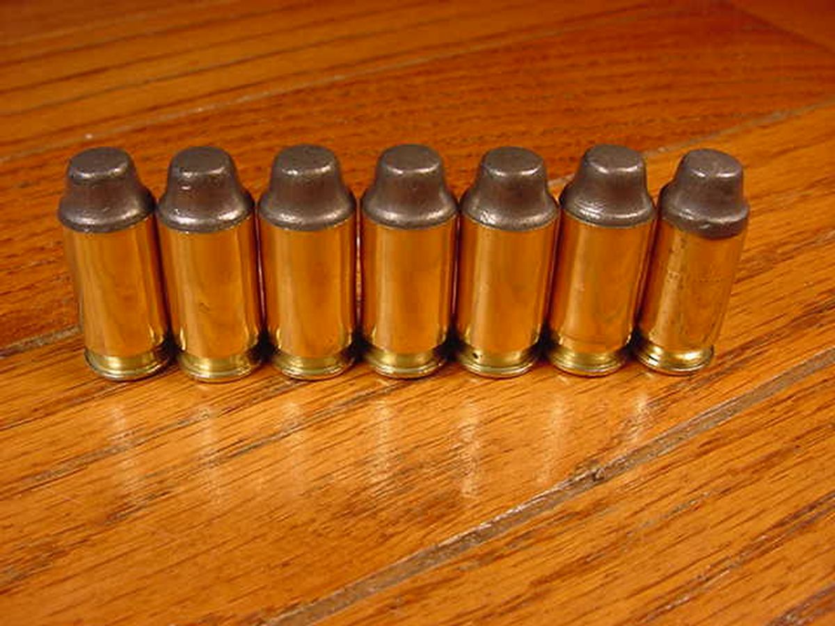 50 Rounds Of Reloaded 45 Auto Lead Semi Wadcutter 45 Acp For Sale At