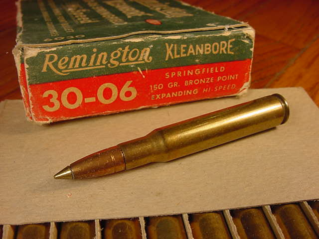 Remington Box Of Hi Speed Springfield Semi Jacketed Bronze Point