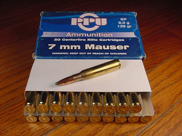 Box Of Ppu Prvi Partizan 7mm Mauser Semi Jacketed Soft Point 7mm Mauser