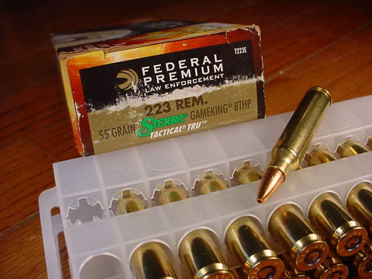 Federal Premium Ammunition Box Of Federal Tactical Tru Rem Sierra