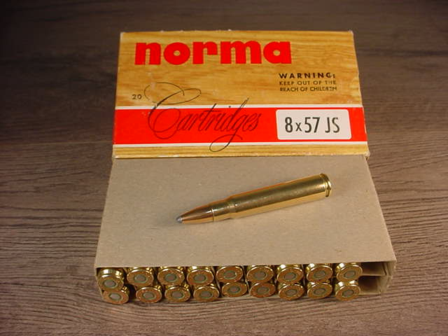 Partial Box Of Norma 8x57 Js 8mm Mauser Semi Jacketed Pointed Soft