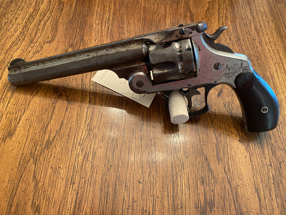 Smith Wesson Antique Frontier Revolver 44 40 Win For Sale At