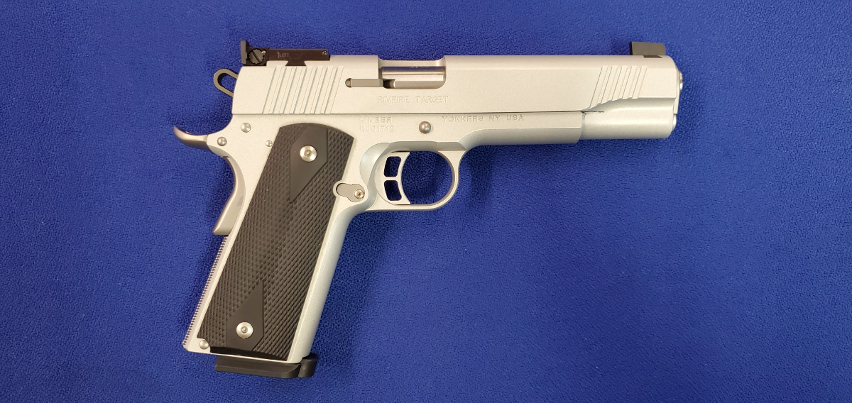 Kimber Rimfire Target Lr Silver Finish Lr For Sale At Gunauction