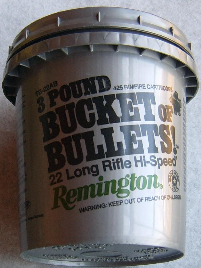 3 Pound Bucket of Bullets