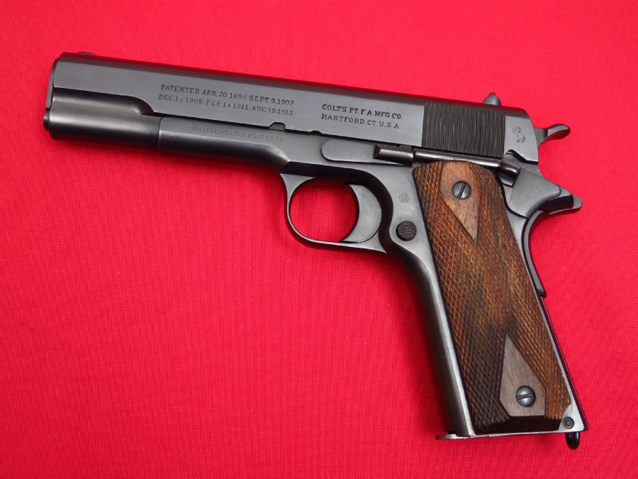 Colt ~ Model 1911 Usmc Marine Corpspre Wwi Mfd 1916rareno Res For Sale At Gunauction 7716