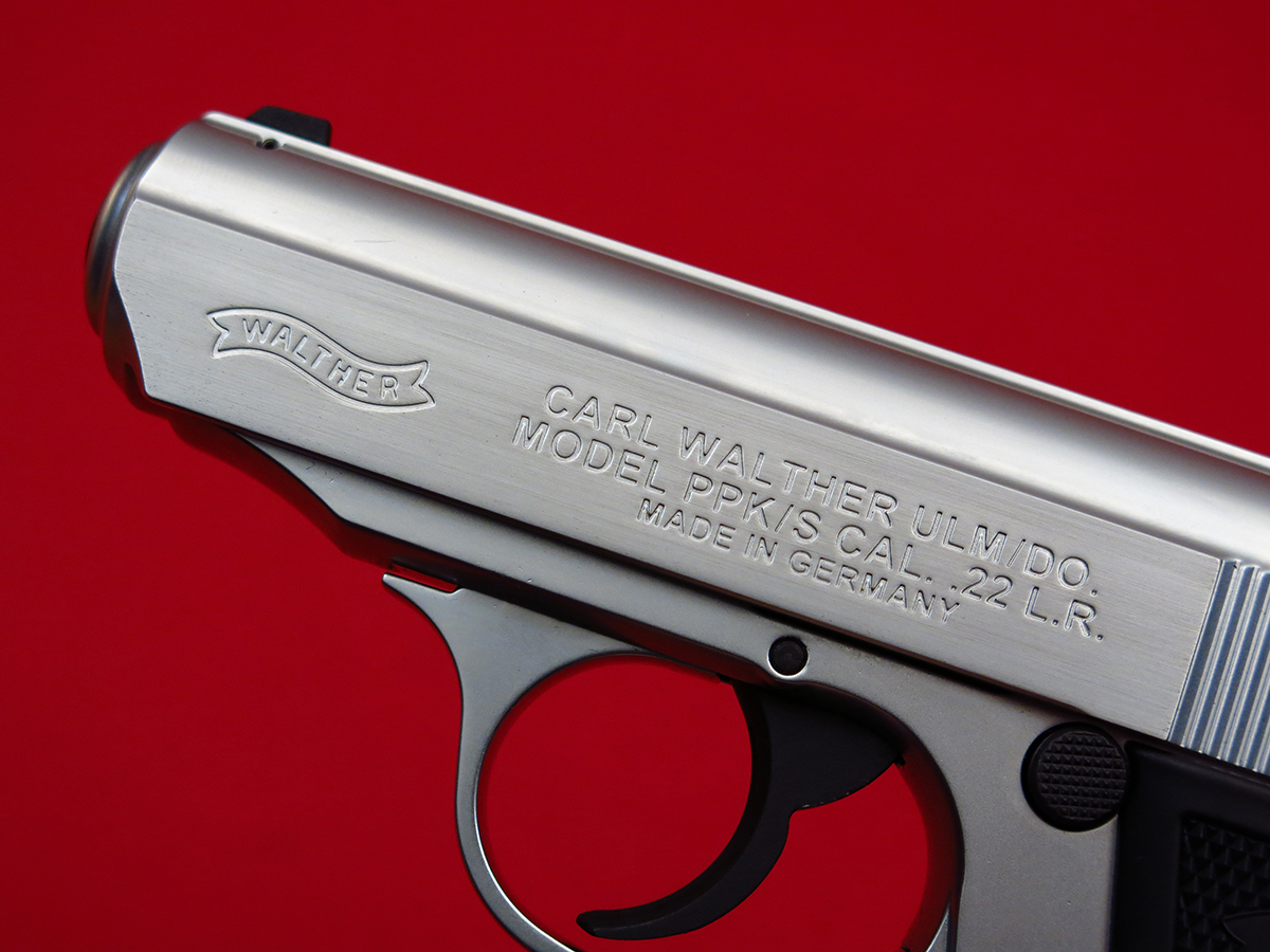 Walther Ppk S Long Rifle Made In Germany Nickel Finish