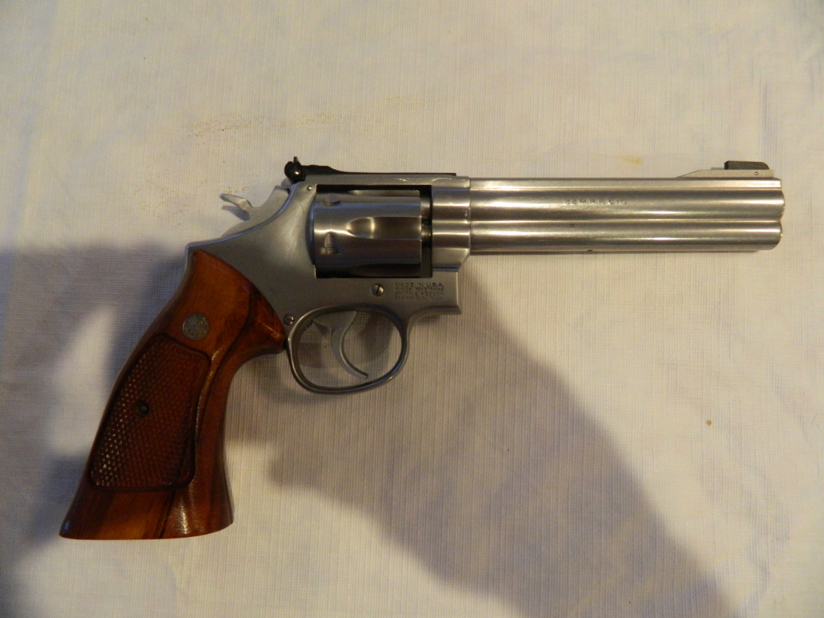 Smith Wesson Model Stainless Magnum For Sale At Gunauction