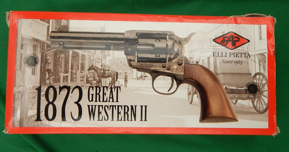 F Lli Pietta F Lli Petta Model Great Western Ii New With Box