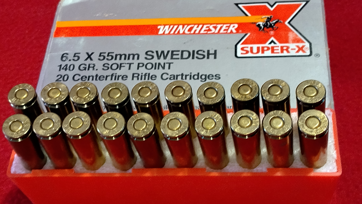 Winchester Factory Super X 6 5 X 55 Swedish Mauser Soft Point 140 Gr 6