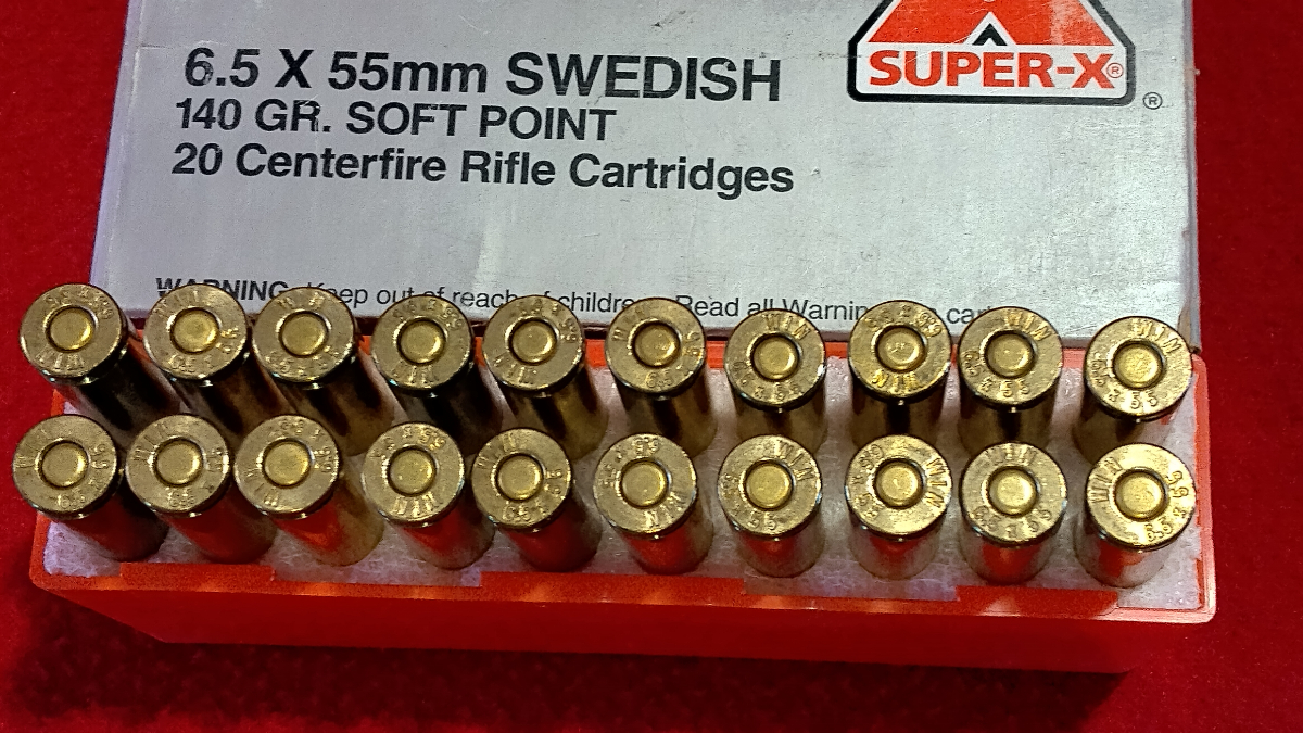 Winchester Factory Super X X Swedish Mauser Soft Point Gr