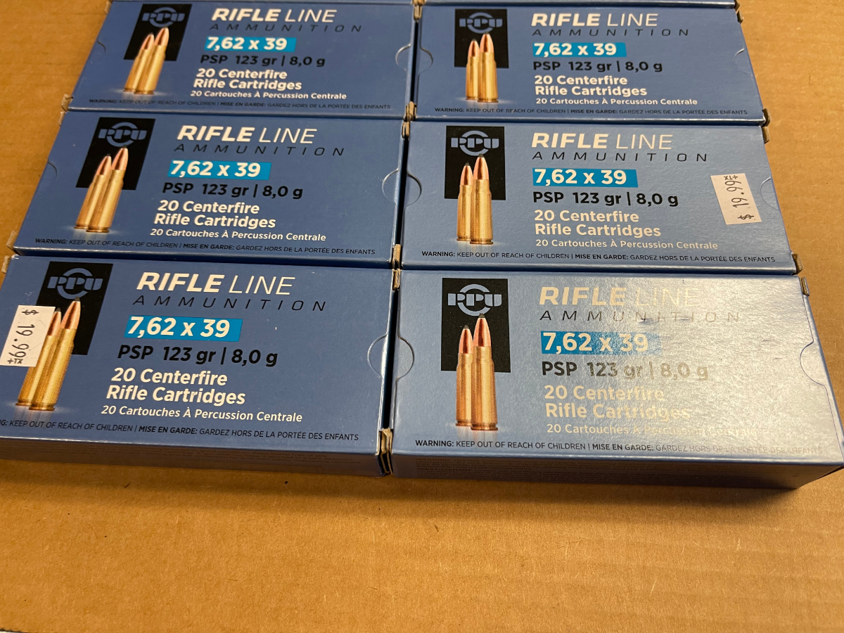 Rounds Ppu Rifle Line X Ammunition Grain Sp New In Boxes