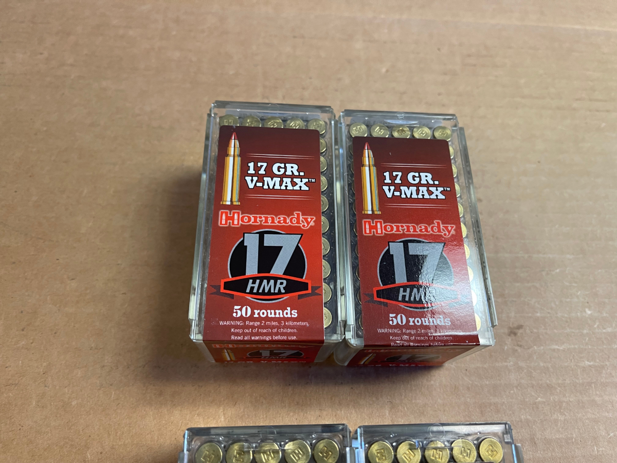 Rounds Hornady Varmint Express Hmr Gr V Max New In