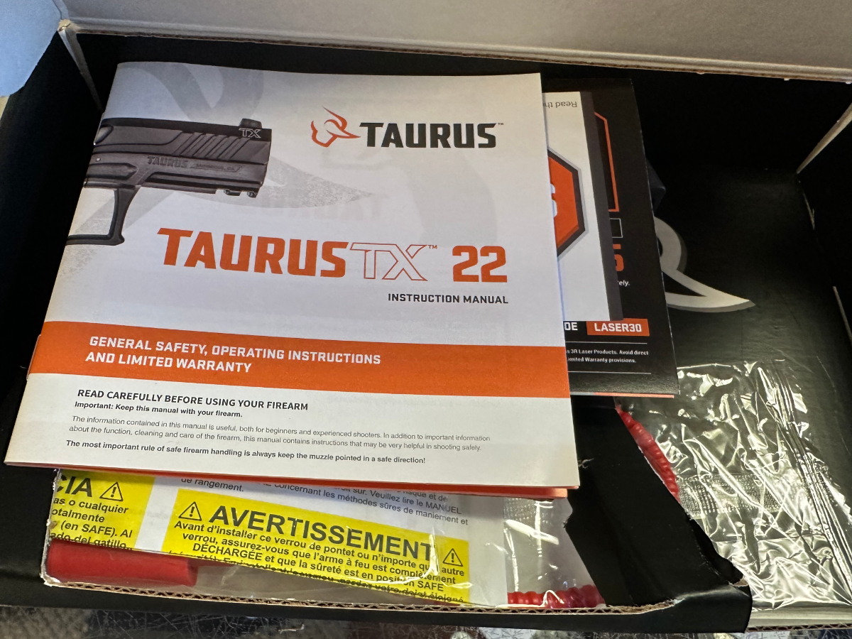 Taurus Tx Talo Exclusive Semi Automatic Pistol Barrel Rounds