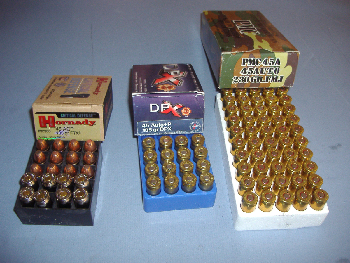 Hornady DPX PMC 45 ACP Ammo