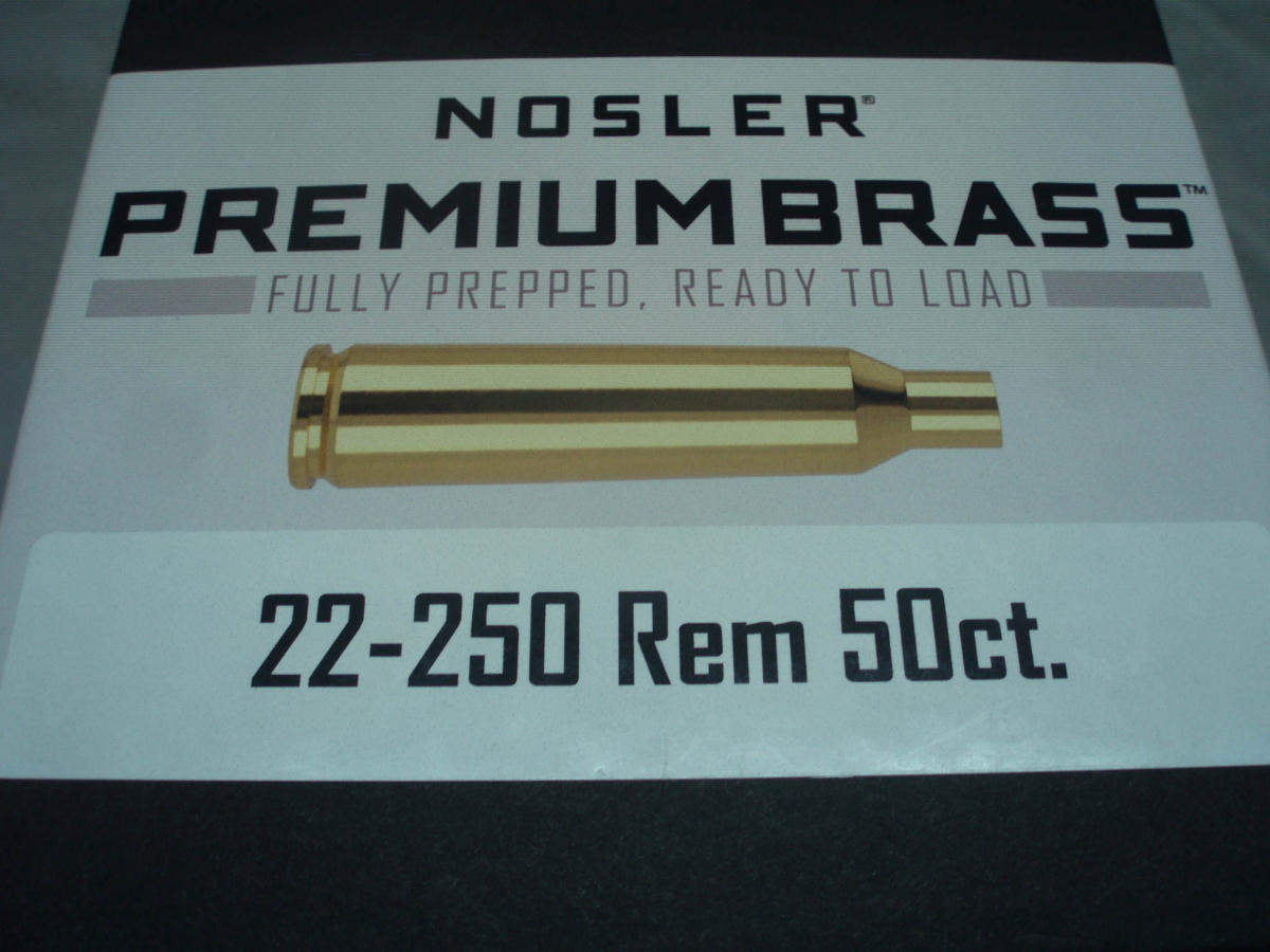 Nosler Premium Brass 200 Cases Fully Prepped 22 250 Rem 17331446