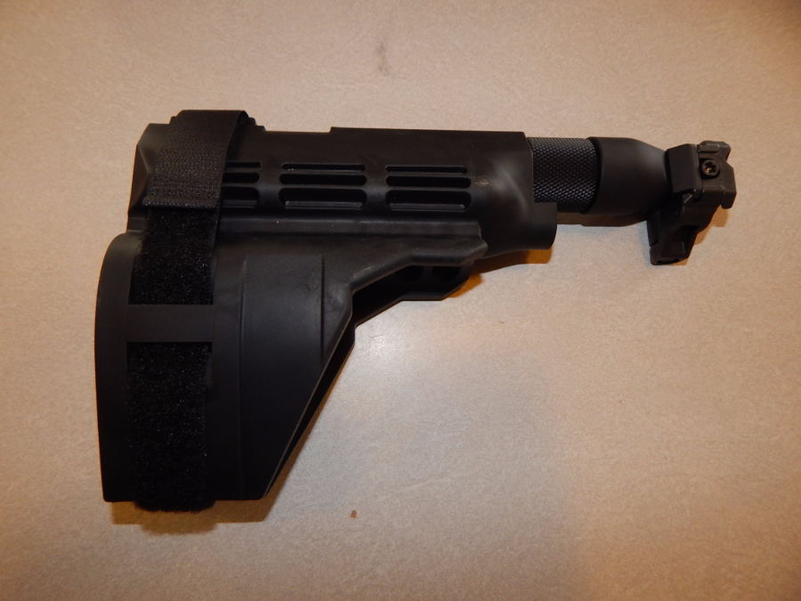 SIG SAUER MPX / MCX FOLDING ARM BRACE, BLACK, NIB