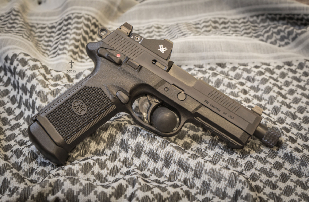 Fn Fnx Tactical Acp W Threaded Barrel Layaway Option Acp For Sale At