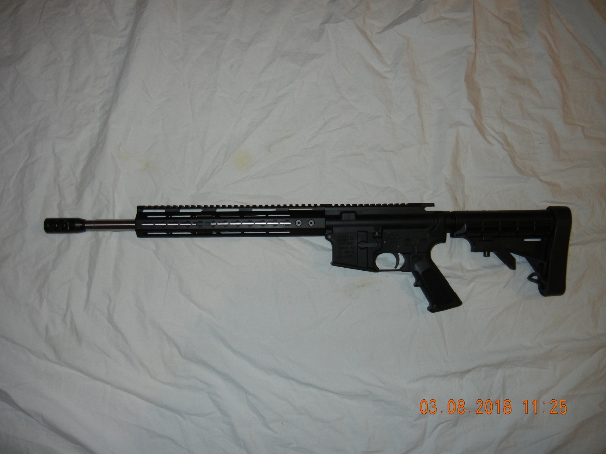 Davidson Defense Custom Made Inter Ordnance Ar15 In Unfired As New Condition 5 56mm Nato For Sale At Gunauction Com 14826682