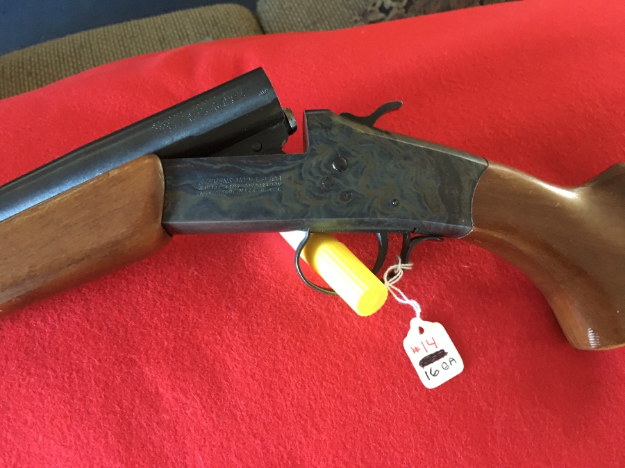 Stevens Model 940a - Stock #14 - Single Shot 16 Ga For Sale at ...