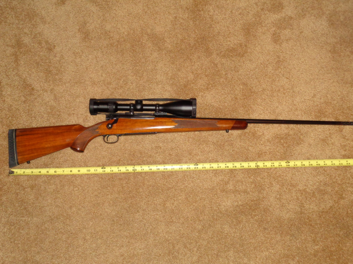 Winchester model 70 with Swarovski scope .270 Wby. Mag. - Picture 1