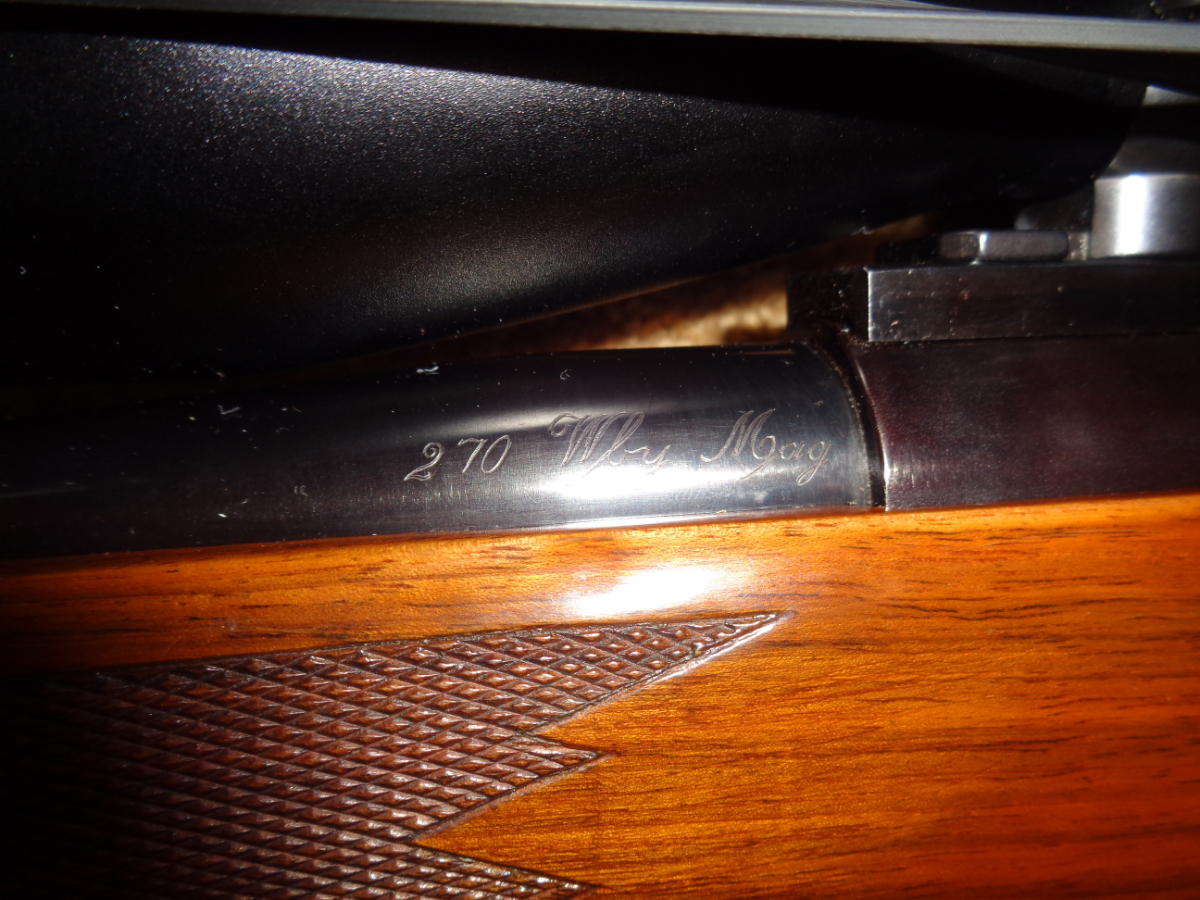 Winchester model 70 with Swarovski scope .270 Wby. Mag. - Picture 3