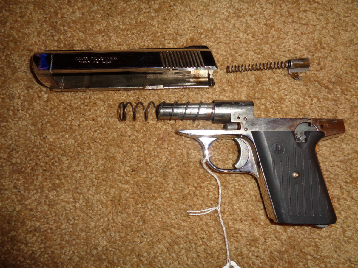 Davis Industries P-380 For Parts Or Repair .380 Acp For Sale at ...