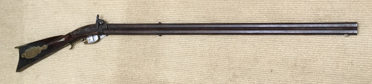 Kentucky Swivel Breech Rifle, Over & Under Percussion. For Sale at ...