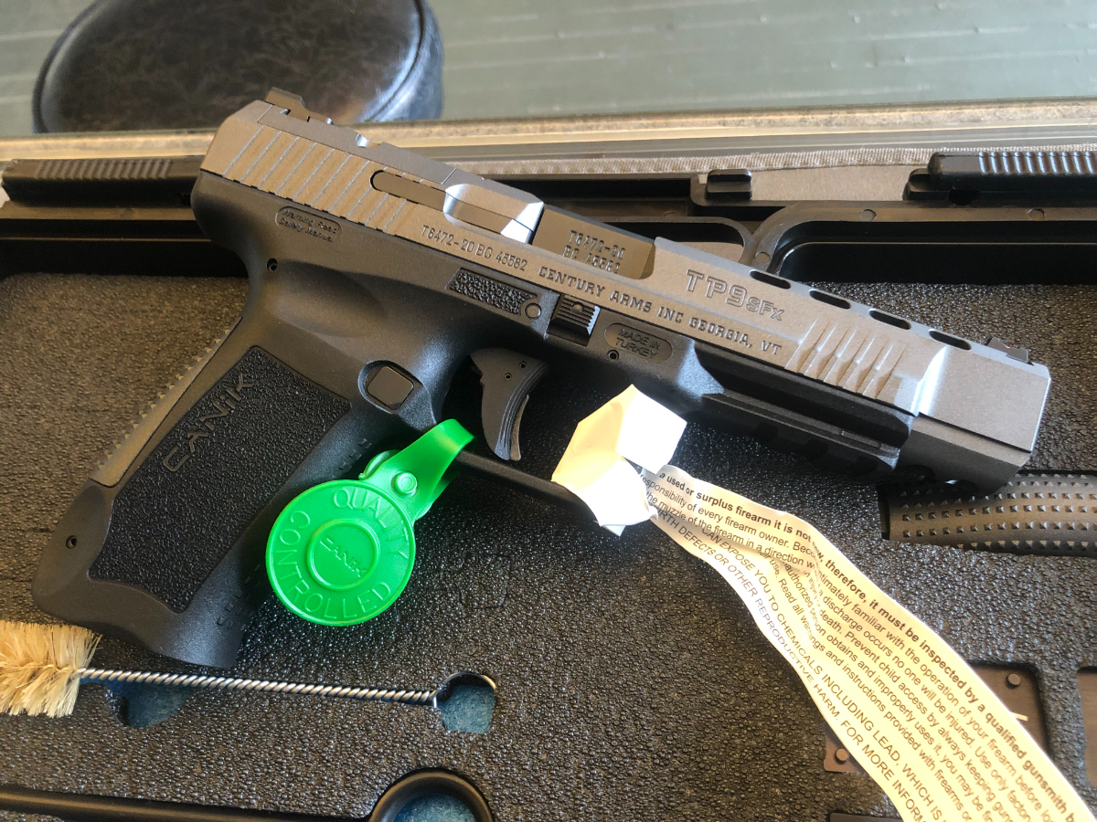 Canik Tp9sfx Tungsten Grey New No Reserve 9mm Luger For Sale at ...