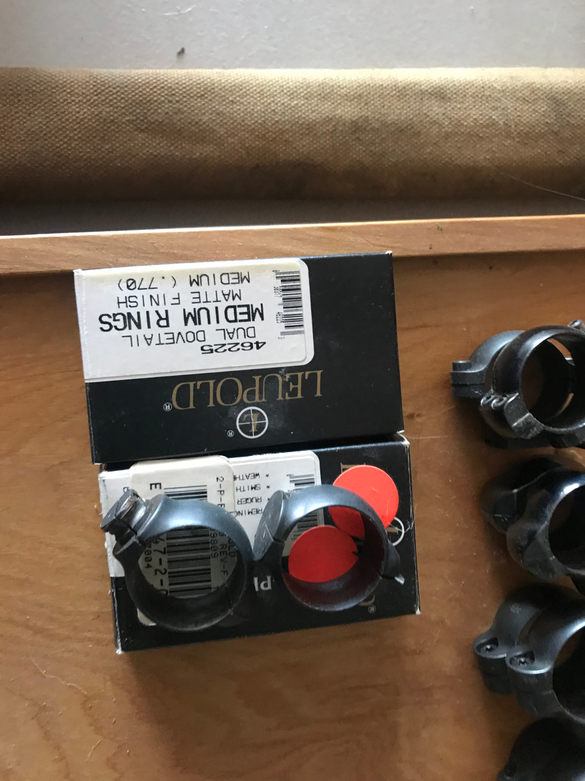 Large Assortment of Leupold and Redfield Scope Mounts & Rings N/A