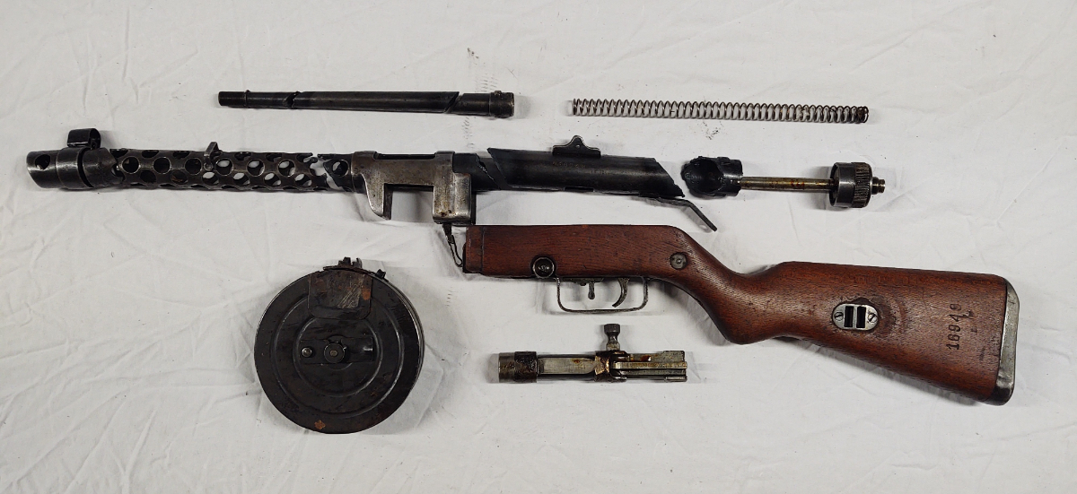Zastava Arms Yugoslavian M49/57 SMG Parts Kit Rare w/matching serial numbers