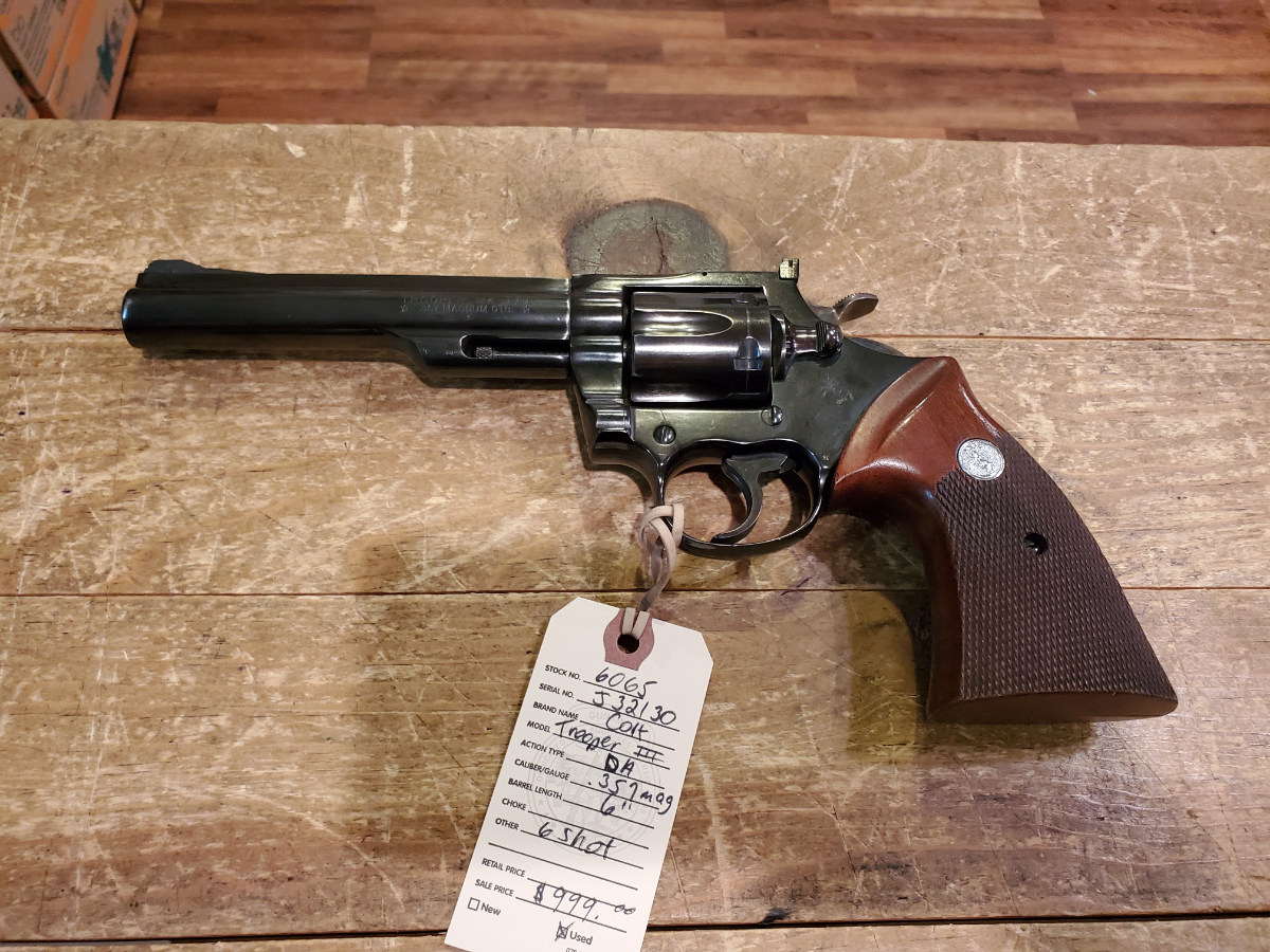 Colt Trooper Mk Iii 357mag 357 Magnum For Sale At 16878774 4703