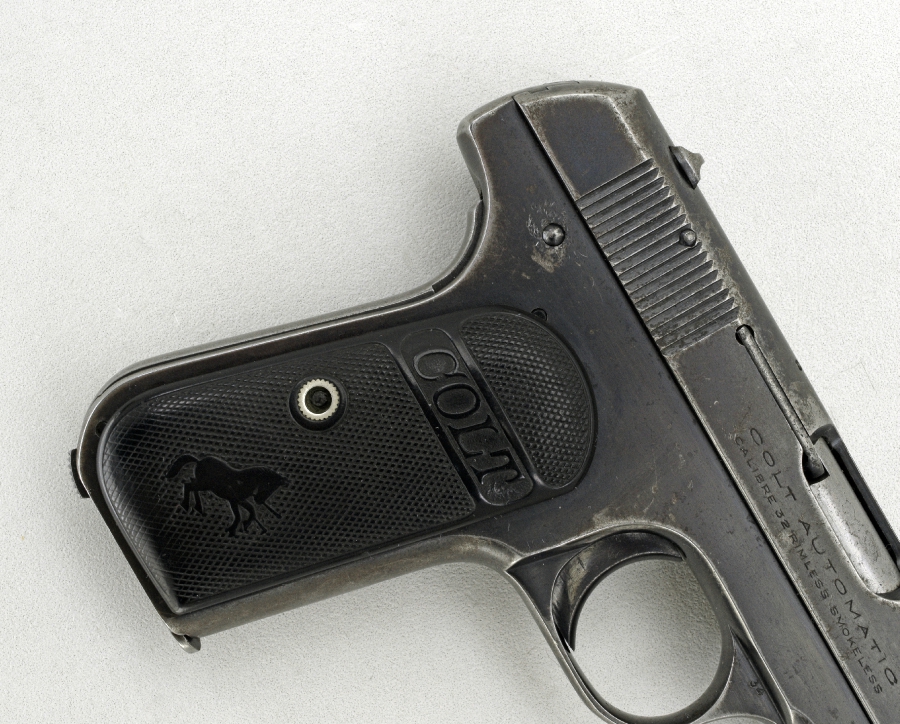COLT MODEL - 1903 HAMMERLESS SEMI AUTO PISTOL C&R OK 32 AUTO - Picture 2