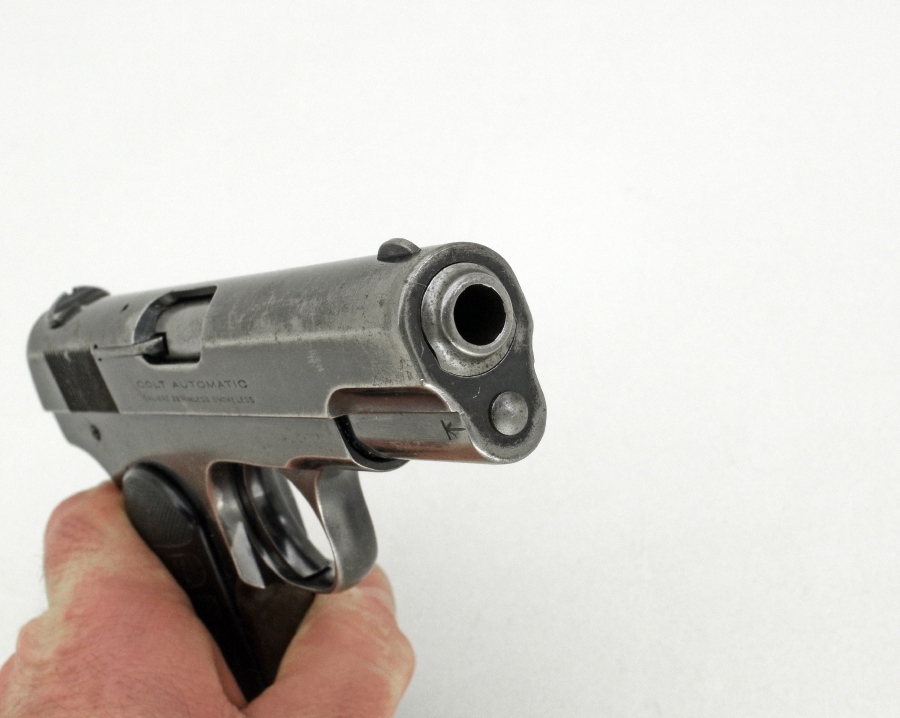 COLT MODEL - 1903 HAMMERLESS SEMI AUTO PISTOL C&R OK 32 AUTO - Picture 6