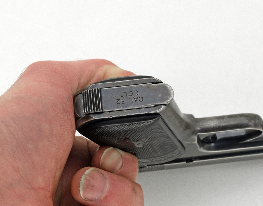 COLT MODEL - 1903 HAMMERLESS SEMI AUTO PISTOL C&R OK 32 AUTO - Picture 8