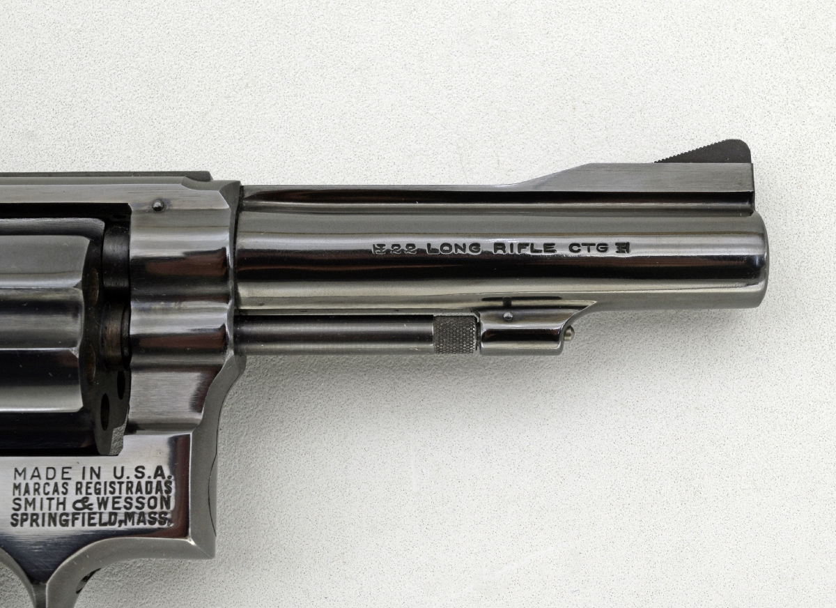 SMITH & WESSON INC MODEL - K22 MASTERPIECE REVOLVER CALIBER 22 LONG RIFLE C&R OK - Picture 5