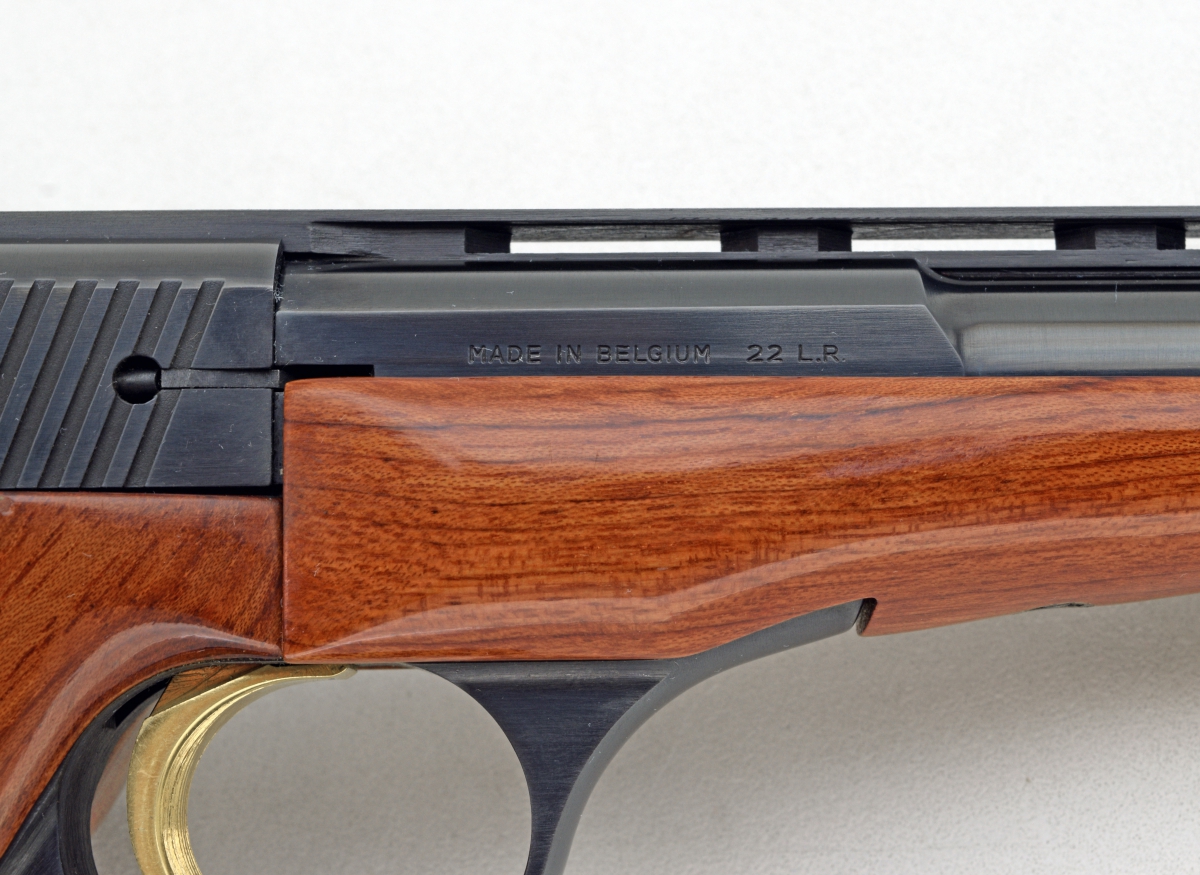 BROWNING BELGIUM MADE MODEL - MEDALIST SEMI AUTO PISTOL CALIBER 22 LONG RIFLE WITH BOX - Picture 5