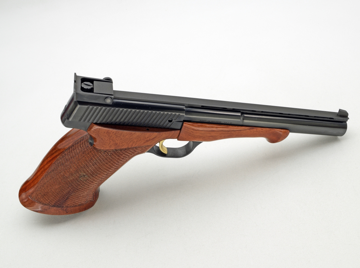 BROWNING BELGIUM MADE MODEL - MEDALIST SEMI AUTO PISTOL CALIBER 22 LONG RIFLE WITH BOX - Picture 7