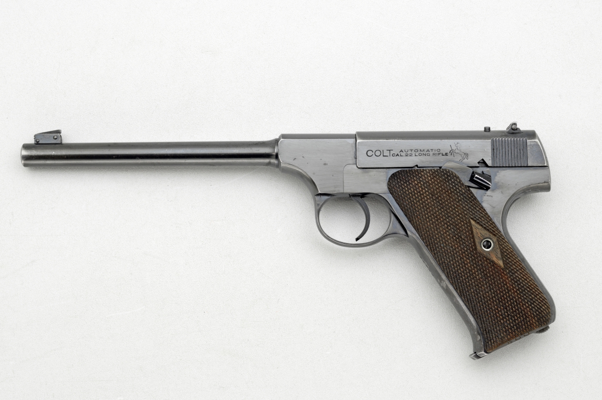 Colt Automatic Pre Woodsman Semi Auto Pistol Caliber 22 Long Rifle C&R ...