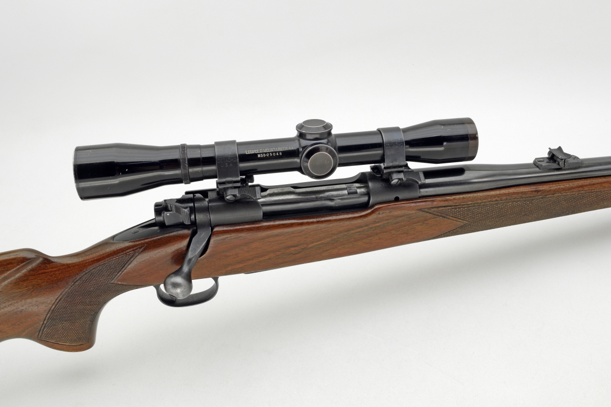 WINCHESTER PRE 64 MODEL 70 BOLT ACTION RIFLE CALIBER 375 H&H MAGNUM MADE IN 1955 C&R OK - Picture 1 WINCHESTER PRE 64 MODEL 70 BOLT ACTION RIFLE CALIBER 375 H&H MAGNUM MADE IN 1955 C&R OK - Picture 1