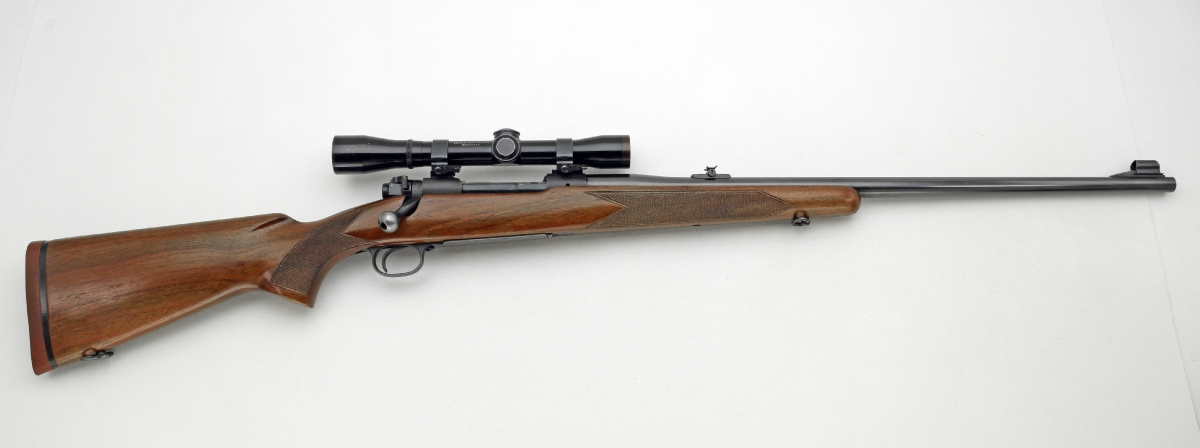 WINCHESTER PRE 64 MODEL 70 BOLT ACTION RIFLE CALIBER 375 H&H MAGNUM MADE IN 1955 C&R OK - Picture 2 WINCHESTER PRE 64 MODEL 70 BOLT ACTION RIFLE CALIBER 375 H&H MAGNUM MADE IN 1955 C&R OK - Picture 2