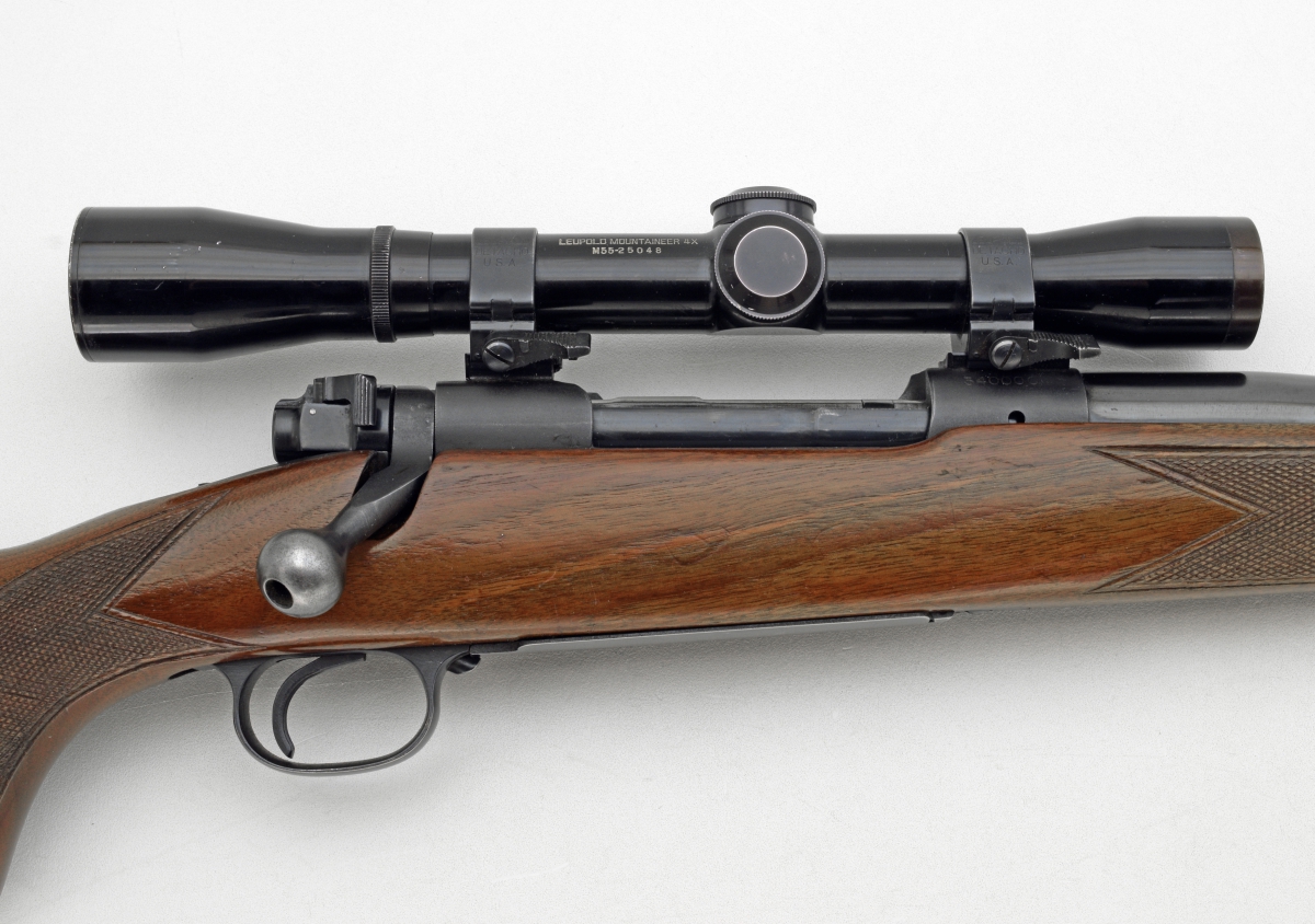WINCHESTER PRE 64 MODEL 70 BOLT ACTION RIFLE CALIBER 375 H&H MAGNUM MADE IN 1955 C&R OK - Picture 3 WINCHESTER PRE 64 MODEL 70 BOLT ACTION RIFLE CALIBER 375 H&H MAGNUM MADE IN 1955 C&R OK - Picture 3