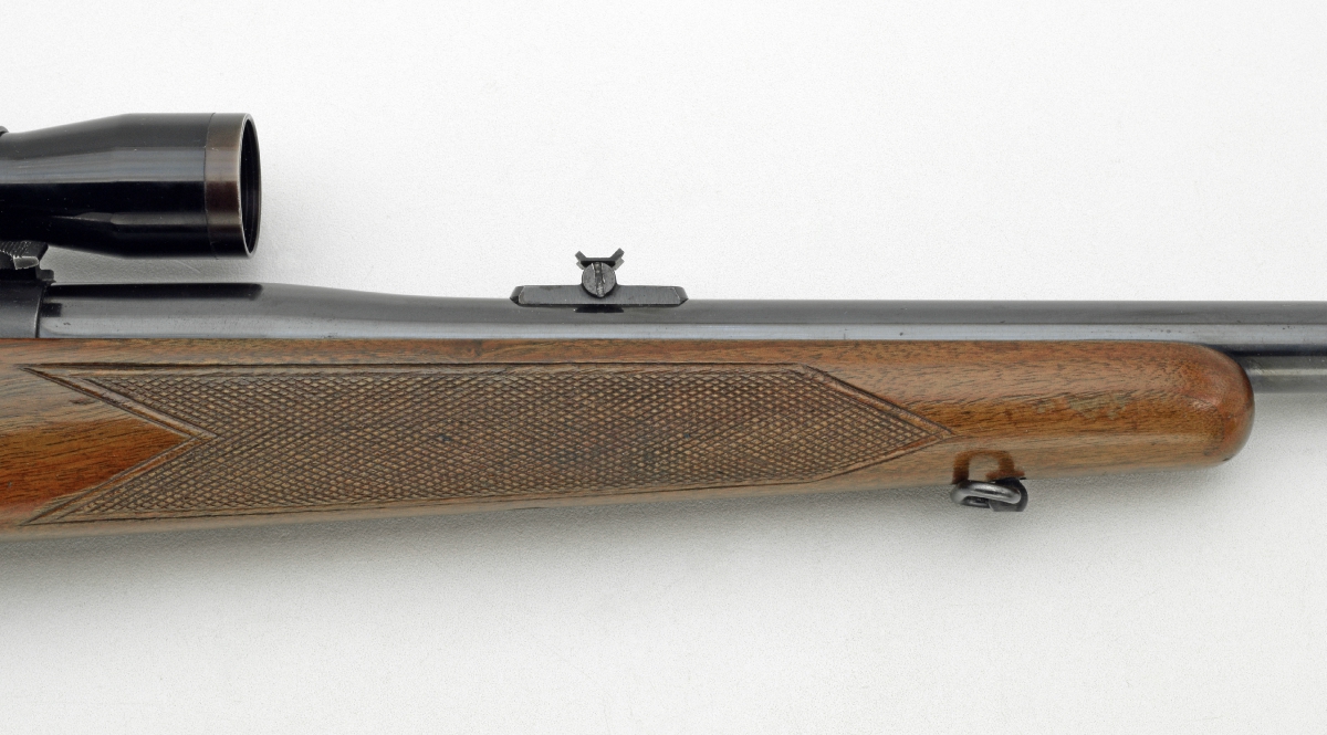 WINCHESTER PRE 64 MODEL 70 BOLT ACTION RIFLE CALIBER 375 H&H MAGNUM MADE IN 1955 C&R OK - Picture 5 WINCHESTER PRE 64 MODEL 70 BOLT ACTION RIFLE CALIBER 375 H&H MAGNUM MADE IN 1955 C&R OK - Picture 5