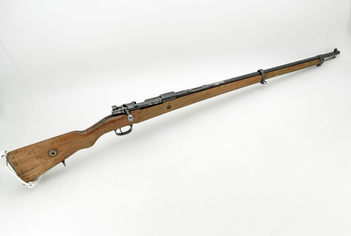 Pictures: Mauser Turkish Model 98 BOLT ACTION RIFLE CALIBER 8MM MAUSER ...