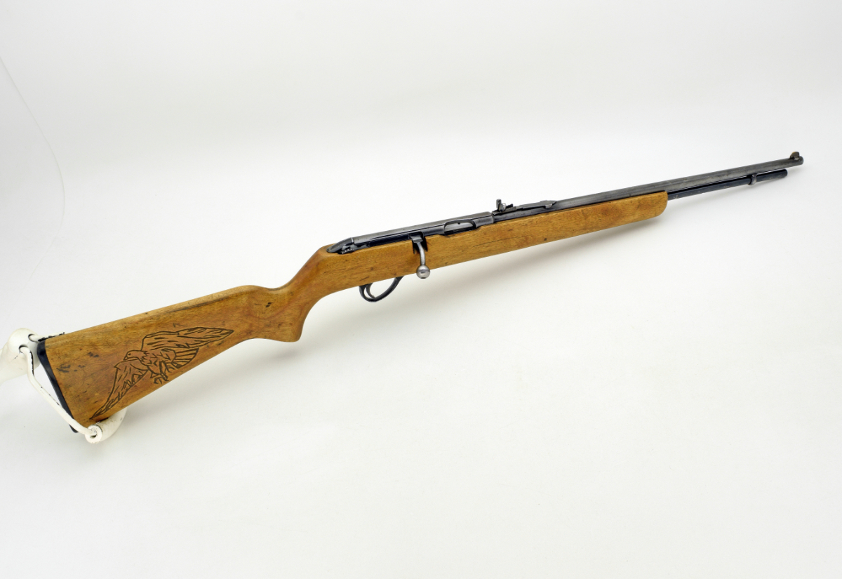 Savage Stevens Model 46 Bolt Action Rifle C&R Ok Caliber 22 S-L-Lr .22 ...