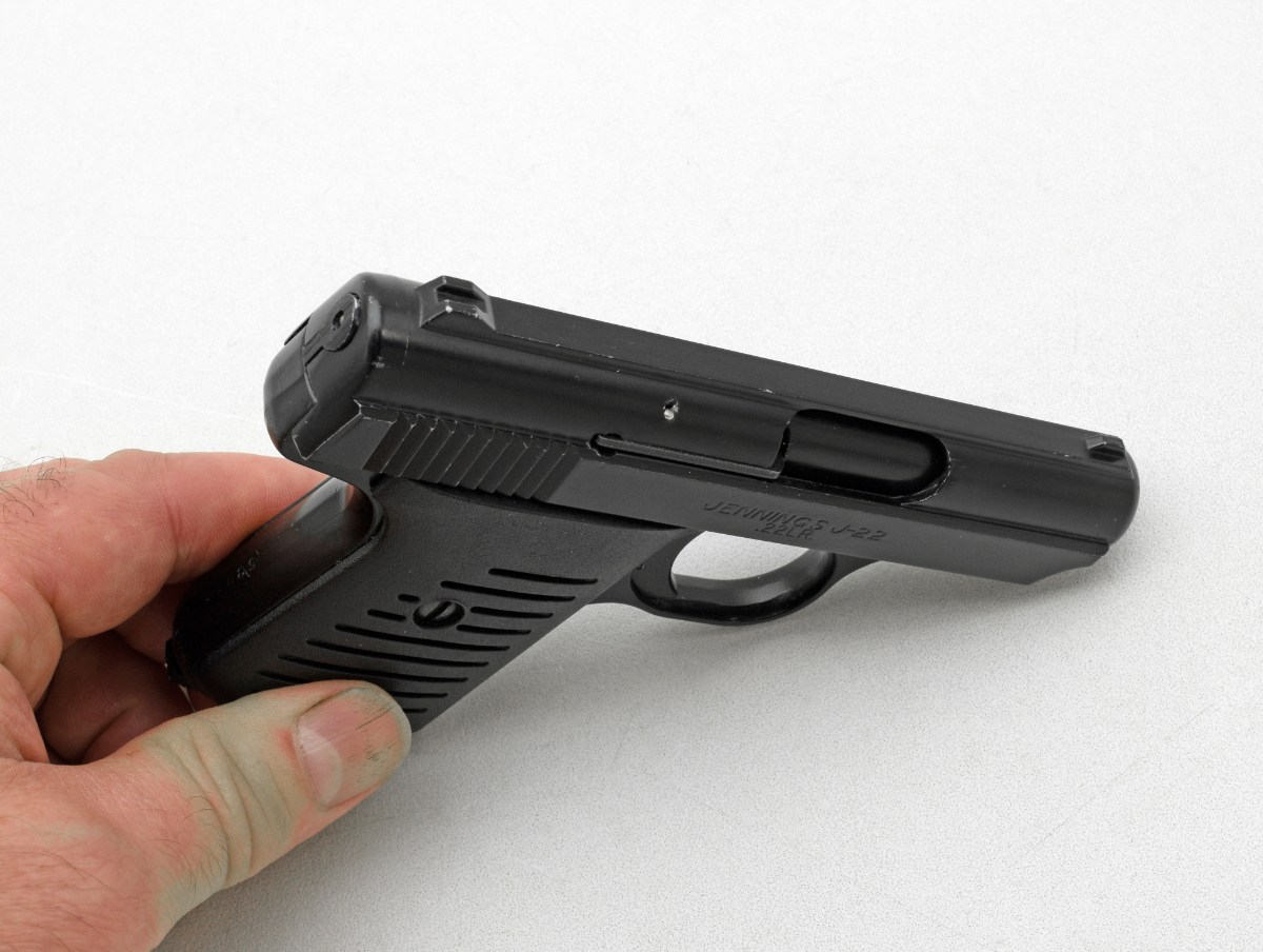 Jennings Model J22 Semi Auto Pistol Caliber 22 Long Rifle .22 Lr For