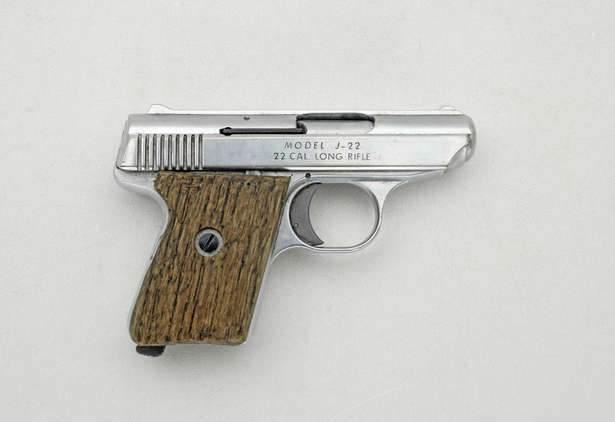 JENNINGS MODEL J-22 SEMI AUTO PISTOL CALIBER 22 LONG RIFLE