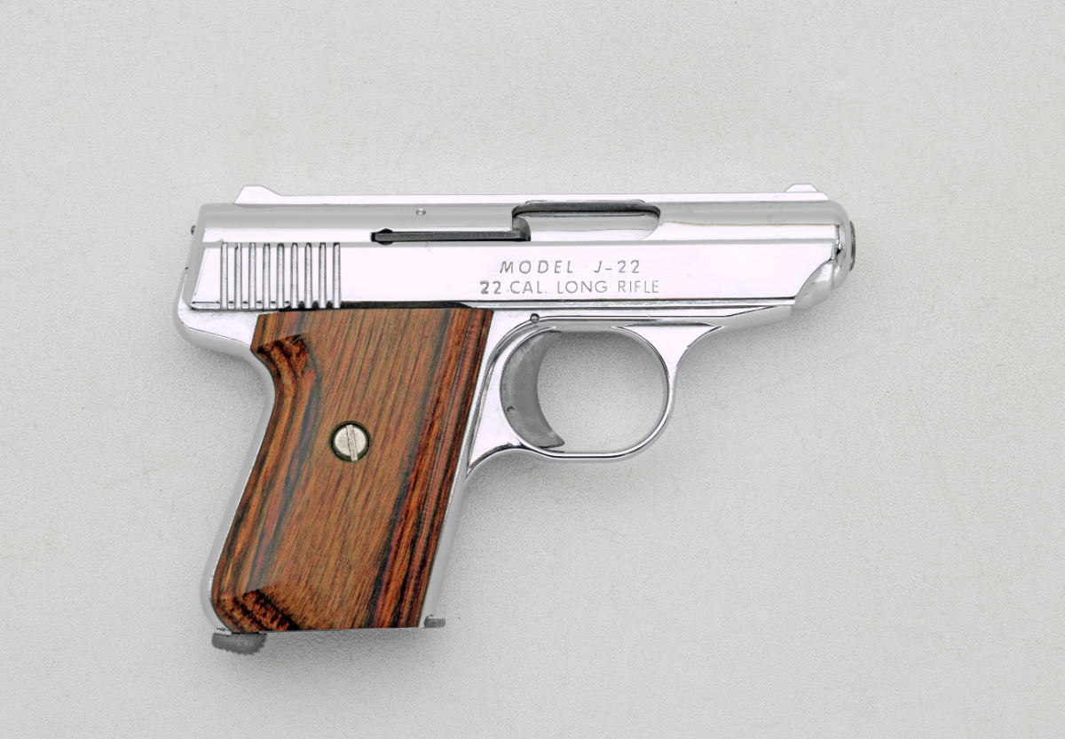 Jennings Model J-22 Semi Auto Pistol Caliber 22 Long Rifle & Box .22 Lr ...