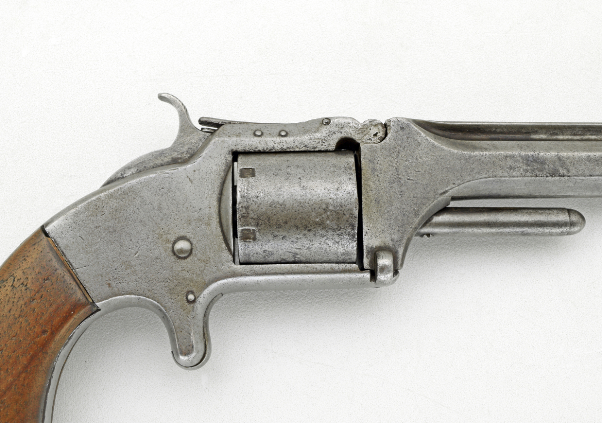 Smith & Wesson NO. 2 OLD ARMY REVOLVER CALIBER 32 RIMFIRE ANTIQUE NO FFL NEEDED .32 rimfire - Picture 3