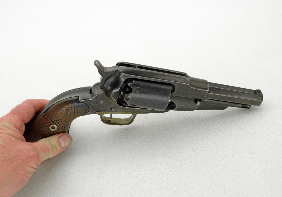 Remington 1858 NEW MODEL ARMY CAP & BALL BLACK POWDER REVOLVER CALIBER 44 .44 Caliber Ball - Picture 5